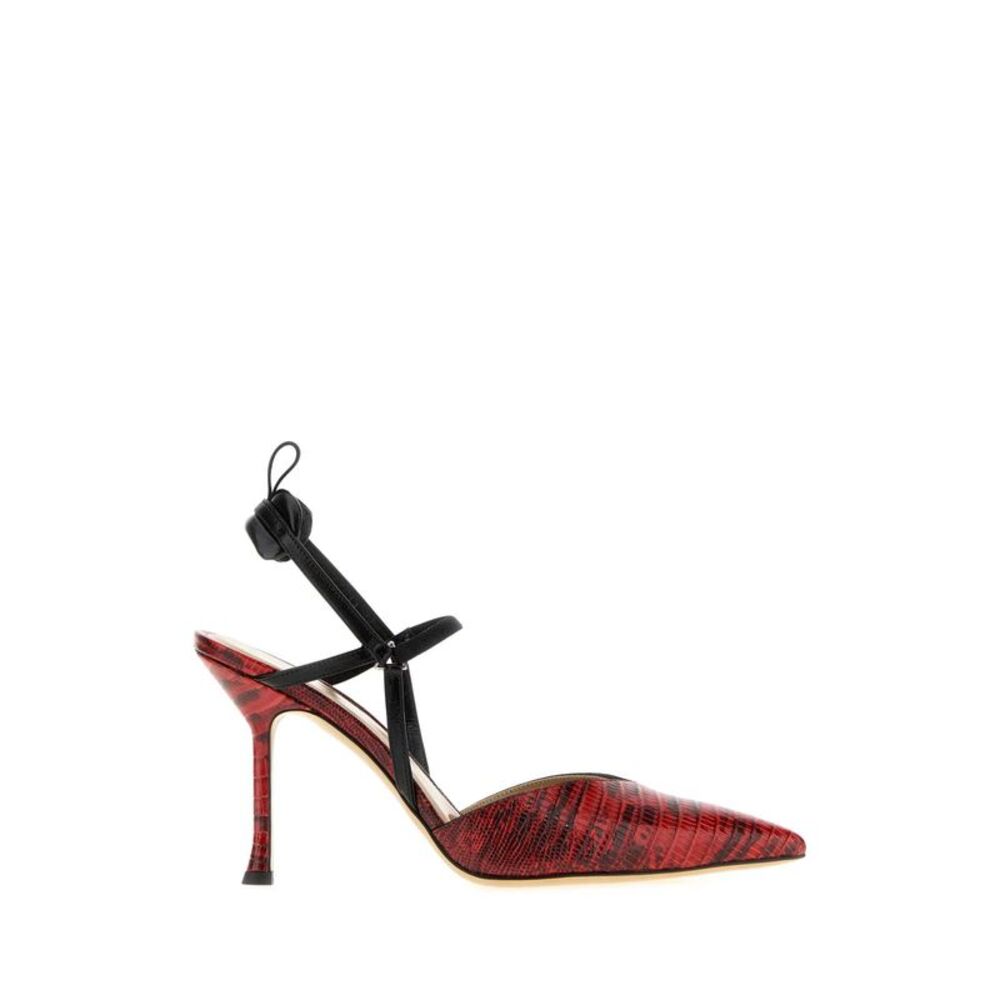 Fendi Women Printed Leather Very Colibr㬠Pumps